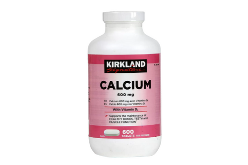 An image of Kirkland - Calcium Tablets - 600mg - 600 Tablets  from Best Before Its Gone, we stock products near or past their best Before Date.