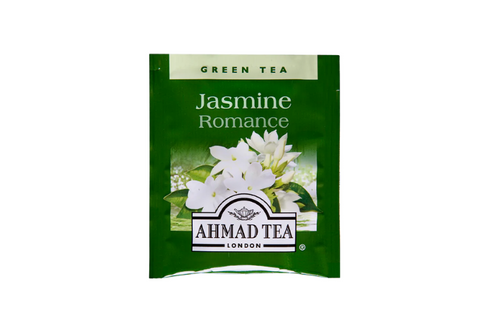 An image of Ahmad Tea London - Jasmine Romance Green Tea - Individual Wrapped Bag from Best Before Its Gone, we stock products near or past their best Before Date.
