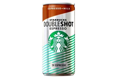 An image of Starbucks - Doubleshot Espresso Coffee - Espresso + Milk - 200ml  from Best Before Its Gone, we stock products near or past their best Before Date.