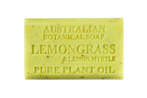 An image of Australian Botanical Soap - Lemongrass &amp; Lemon Myrtle - Single Bar - 193g from Best Before Its Gone, we stock products near or past their best Before Date.