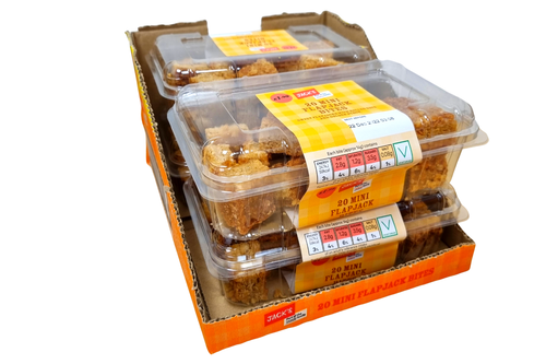 An image of Box of Jack's - 20 Mini Flapjack Bites x 4 from Best Before Its Gone, we stock products near or past their best Before Date.