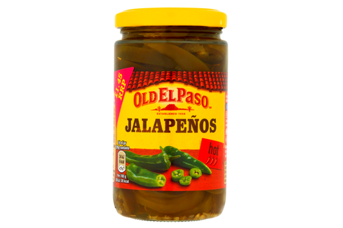 An image of Old El Paso - Jalapeños - Hot - 215g from Best Before Its Gone, we stock products near or past their best Before Date.