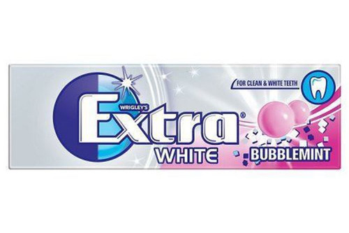 Wrigley's - Extra White - Bubblemint - 10 pieces