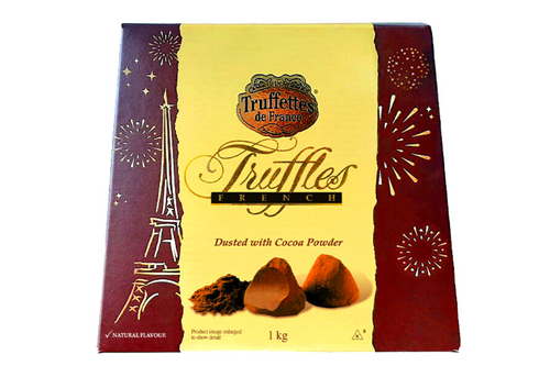 An image of Truffettes de France - Truffles Dusted with Cocoa Powder - 1kg (Damaged Packaging) from Best Before Its Gone, we stock products near or past their best Before Date.