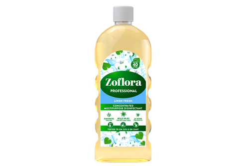 An image of Zoflora - Concentrated Multipurpose Disinfectant - Linen Fresh - 1ltr from Best Before Its Gone, we stock products near or past their best Before Date.