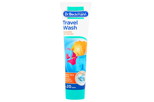 An image of Dr Beckmann - Travel Wash - Washing on the Go - 100ml from Best Before Its Gone, we stock products near or past their best Before Date.