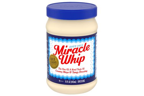 An image of Kraft - Miracle Whip - Creamy Mayo &amp; Tangy Dressing - 443ml from Best Before Its Gone, we stock products near or past their best Before Date.