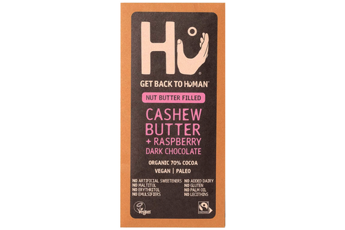 Hu - Cashew Butter & Raspberry Dark Chocolate Bar - Vegan - 60g Bar