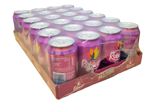 An image of Case of Rubicon - Sparkling Passion - 24 x 330ml from Best Before Its Gone, we stock products near or past their best Before Date.