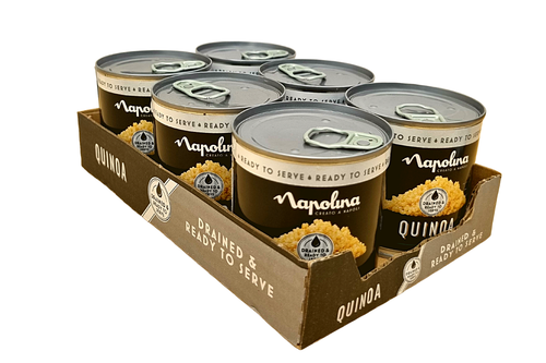 Tray of Napolina - Quinoa - Drained Ready to Serve - 6 x 150g