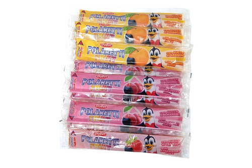 An image of Polaretti - Fruit Ice Lollies to Freeze x 10 - Mixed Flavours (Loose in a Bag) from Best Before Its Gone, we stock products near or past their best Before Date. An image of Polaretti - Fruit Ice Lollies to Freeze x 10 - Mixed Flavours (Loose in a Bag) from Best Before Its Gone, we stock products near or past their best Before Date.