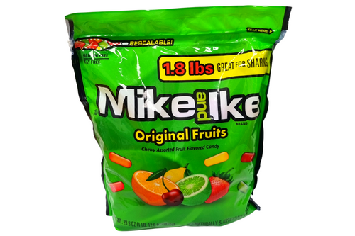 An image of Mike and Ike - Original Fruits - Chewy Assorted Fruit Flavoured Candy - 816g from Best Before Its Gone, we stock products near or past their best Before Date.