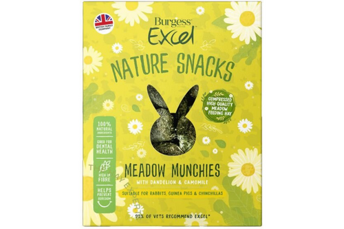 An image of Burgess - Meadow Munchies (with dandelion &amp; camomile) - 1 Kg from Best Before Its Gone, we stock products near or past their best Before Date.