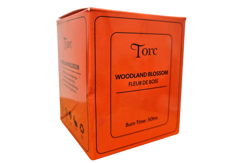 An image of Torc - Woodland Blossom Fragranced Candle - Vegan - Burn Time - 50hrs from Best Before Its Gone, we stock products near or past their best Before Date.