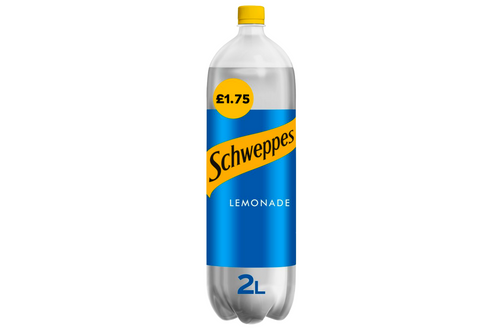 An image of Schweppes - Lemonade - 2l. from Best Before Its Gone, we stock products near or past their best Before Date.