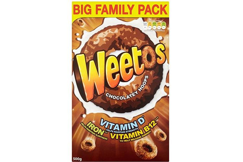 Weetos - Chocolate Hoops - 500g