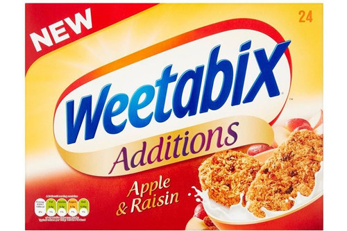 Weetabix - Additions - Apple & Raisin - 24 Biscuits