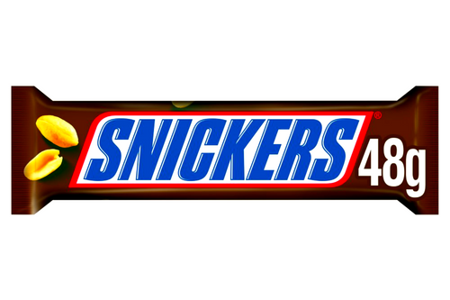 An image of Snickers - Chocolate Bar - 48g from Best Before Its Gone, we stock products near or past their best Before Date.