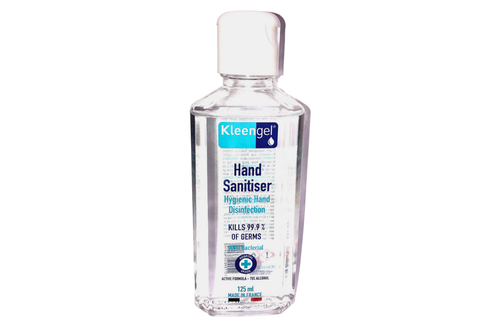 An image of Kleengel - Hand Sanitiser - Hygienic Hand Disinfection - 125ml from Best Before Its Gone, we stock products near or past their best Before Date.