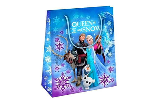 An image of Disney - Frozen Gift Bag - Large - 33cm from Best Before Its Gone, we stock products near or past their best Before Date.