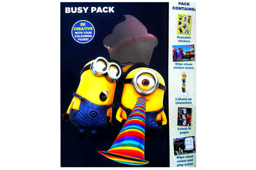 An image of Despicable Me - Minion - Busy Pack  from Best Before Its Gone, we stock products near or past their best Before Date.