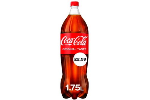 An image of Coca Cola - 1.75ltr from Best Before Its Gone, we stock products near or past their best Before Date.