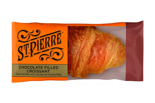 An image of St. Pierre - Chocolate Filled Croissant - 55g from Best Before Its Gone, we stock products near or past their best Before Date.