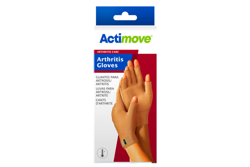 An image of Actimove - Arthritis Gloves - Small - Beige  from Best Before Its Gone, we stock products near or past their best Before Date.