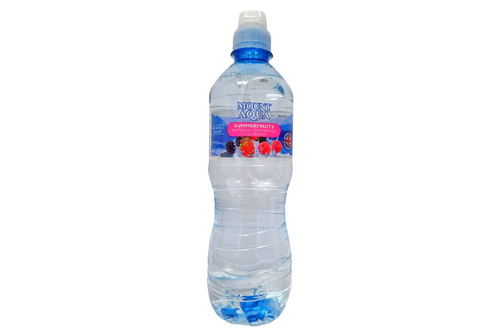 An image of Mount Aqua - Summerfruits Flavoured Still Water - No Added Sugar - 500ml from Best Before Its Gone, we stock products near or past their best Before Date.