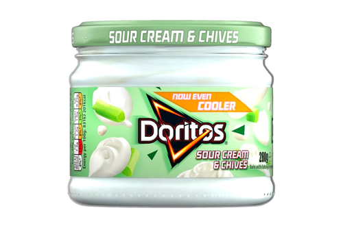 An image of Doritos - Sour Cream &amp; Chives Dip - 280g from Best Before Its Gone, we stock products near or past their best Before Date.