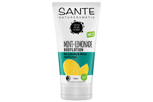 An image of Sante Naturkosmetik - Mint-Lemonade Body Lotion - Vegan - 150ml from Best Before Its Gone, we stock products near or past their best Before Date.