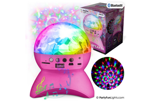 An image of Party Fun Lights - Bluetooth Party Speaker with Light Effects from Best Before Its Gone, we stock products near or past their best Before Date.