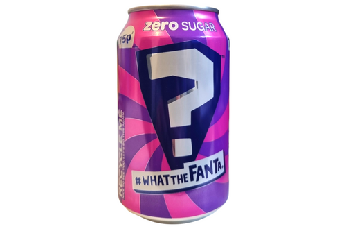 An image of Fanta - Zero Sugar - What the Fanta - 330ml from Best Before Its Gone, we stock products near or past their best Before Date.