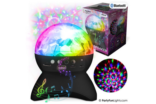 An image of PartyFunLights Bluetooth Party Speaker with Light Effects. from Best Before Its Gone, we stock products near or past their best Before Date.