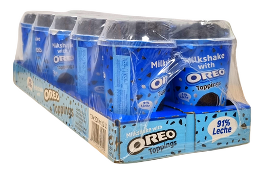 An image of Case of Oreo - Milkshake with Oreo Toppings - 10 x 200ml. from Best Before Its Gone, we stock products near or past their best Before Date.