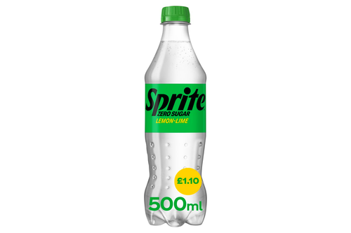 An image of Sprite - Zero Sugar - 500ml from Best Before Its Gone, we stock products near or past their best Before Date.