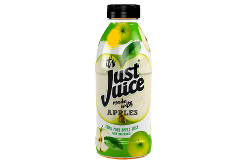 An image of Just Juice - 100% Pure Apple Juice - 500ml from Best Before Its Gone, we stock products near or past their best Before Date.