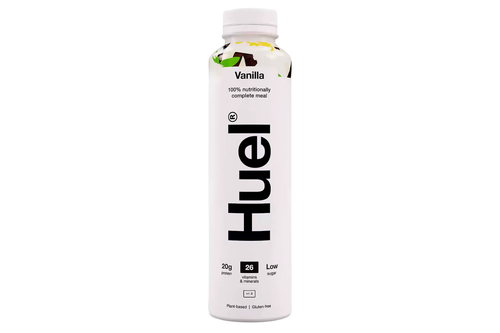 An image of Huel - Ready To Drink - 100% Nutritionally Complete Meal - Vanilla Flavour - Vegan - 500ml from Best Before Its Gone, we stock products near or past their best Before Date.