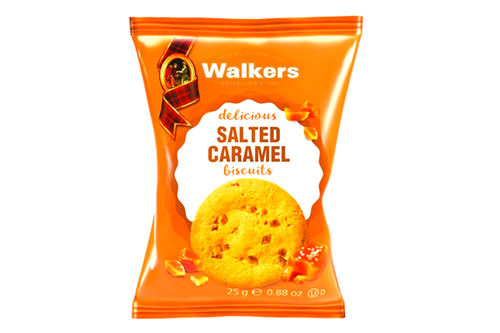 An image of Walkers - Delicious Salted Caramel Biscuits - 25g from Best Before Its Gone, we stock products near or past their best Before Date.