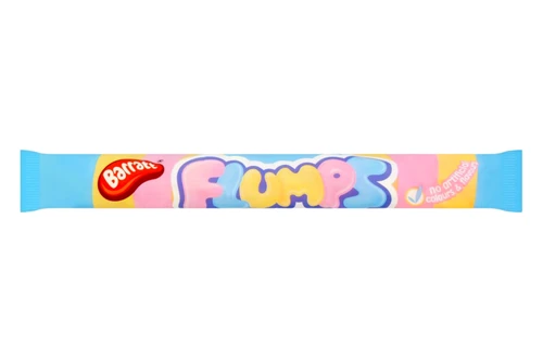 An image of Barratt - Flumps - Vanilla Flavour Fluffy Mallow Twist -  20g from Best Before Its Gone, we stock products near or past their best Before Date.