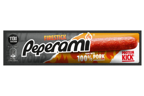 An image of Pepperami - Firestick - 22.5g  from Best Before Its Gone, we stock products near or past their best Before Date.