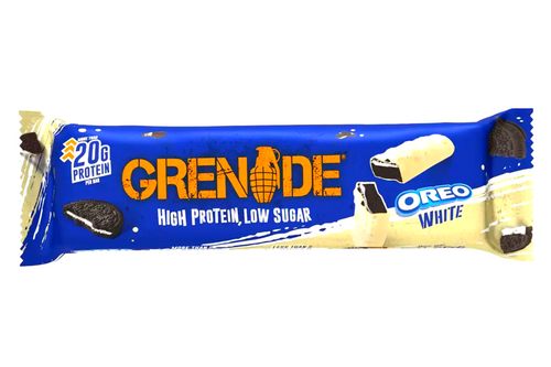 An image of Grenade - Oreo White - High Protein - Low Sugar - Protein Bar - 60g from Best Before Its Gone, we stock products near or past their best Before Date.