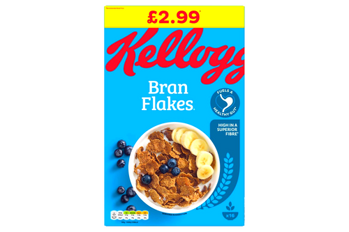 An image of Kellogg's - Bran Flakes Cereal - 500g from Best Before Its Gone, we stock products near or past their best Before Date.