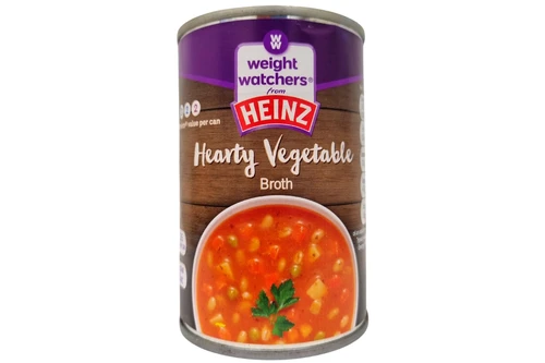 An image of Heinz - Weight Watchers - Hearty Vegetable Broth - 295g from Best Before Its Gone, we stock products near or past their best Before Date.