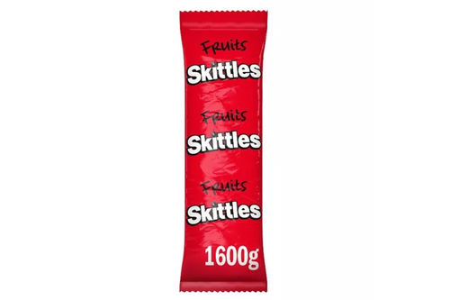 An image of Skittles - Bulk Bag of Fruit Flavoured Skittles - 1.6kg from Best Before Its Gone, we stock products near or past their best Before Date.