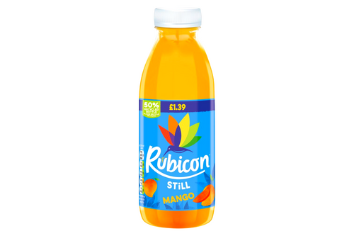 An image of Rubicon - Still - Mango Juice - 500ml from Best Before Its Gone, we stock products near or past their best Before Date.