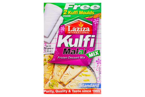 An image of Laziza - Kulfi Malai Mix - Standard Frozen Dessert Mix - 152g from Best Before Its Gone, we stock products near or past their best Before Date.