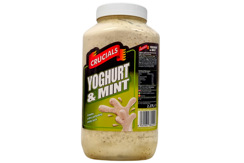 An image of Crucials - Yoghurt &amp; Mint Dressing - 2.27ltr from Best Before Its Gone, we stock products near or past their best Before Date.