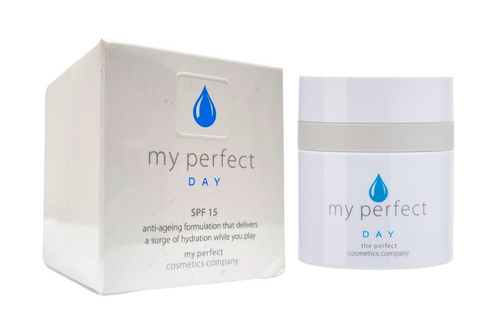An image of My Perfect Cosmetics Company - My Perfect Day Cream - SPF15 -15ml from Best Before Its Gone, we stock products near or past their best Before Date.