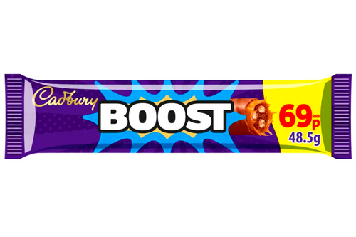 An image of Cadbury - Boost Chocolate Bar - 48.5g from Best Before Its Gone, we stock products near or past their best Before Date.